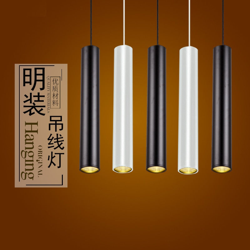 Surface Mounted Led Chandelier light  3W 7W 12W 85-265V 6PCS/LOT lamp COB Led downlight