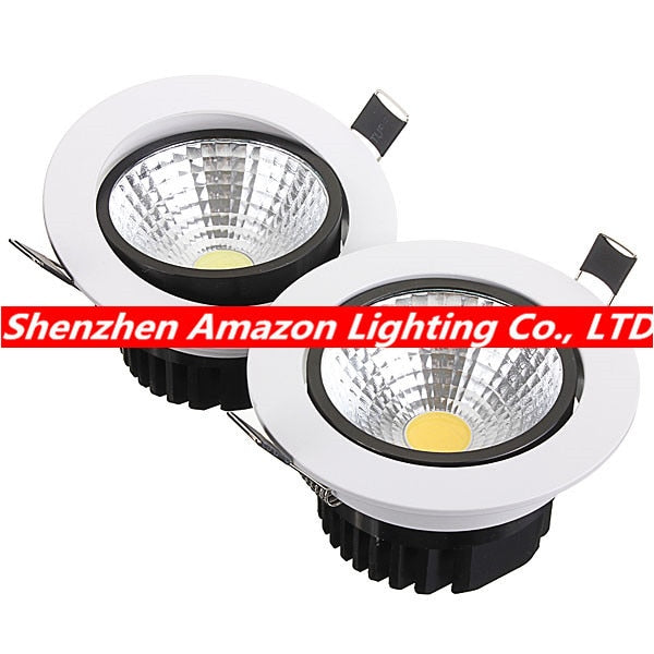 Super Bright 15W COB LED Downlight Recessed Foyer LED Ceiling Down Spot Light 85-265V