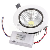 Super Bright 15W COB LED Downlight Recessed Foyer LED Ceiling Down Spot Light 85-265V