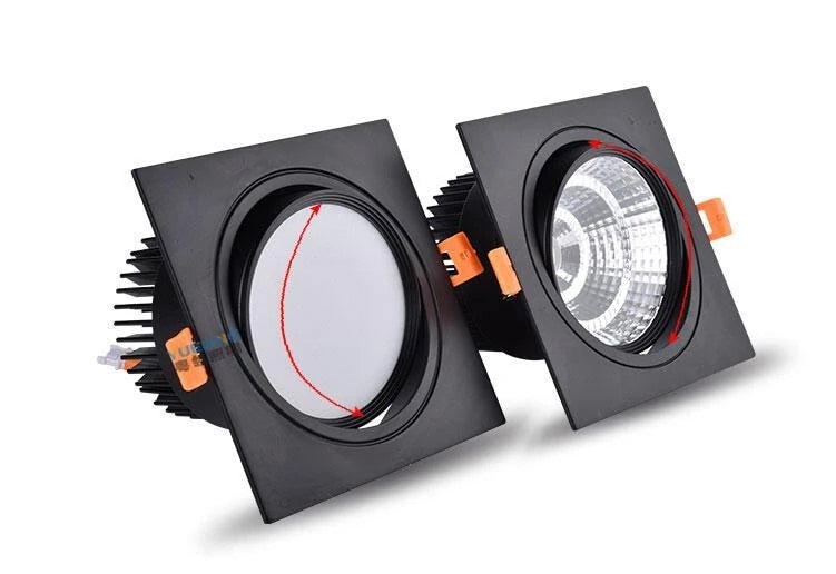 Recessed  LED Dimmable Downlight COB 7w 9w 12W 15W 18W LED Spot light decoration Ceiling Lamp AC 110V 220V