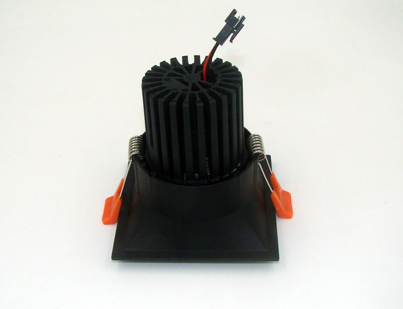 Anti-glare LED Downlight 12w COB High Brightness Led Spot Light For Living Room Embedded Ceiling Lamp Square Light AC85-265V