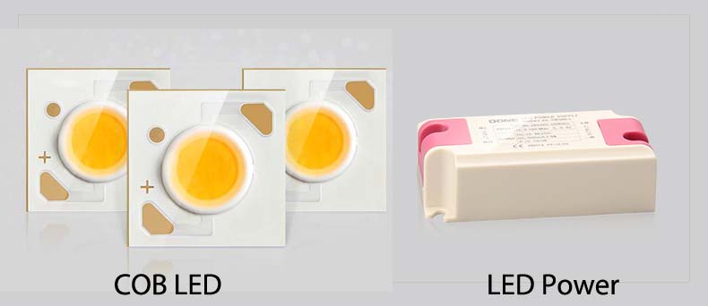 Anti-glare LED Downlight 12w COB High Brightness Led Spot Light For Living Room Embedded Ceiling Lamp Square Light AC85-265V