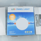 LED Panel Lights 10W 18W 24W 36W Recessed Downlight Ceiling Open Hole Adjustable Cool White Home Decor Bedroom Indoor Light