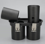 Dimmable Recessed Folding Rotation 360° LED Downlights 12W 18W 24W COB LED Ceiling Spot lights AC85~265V Background Painting Lamp