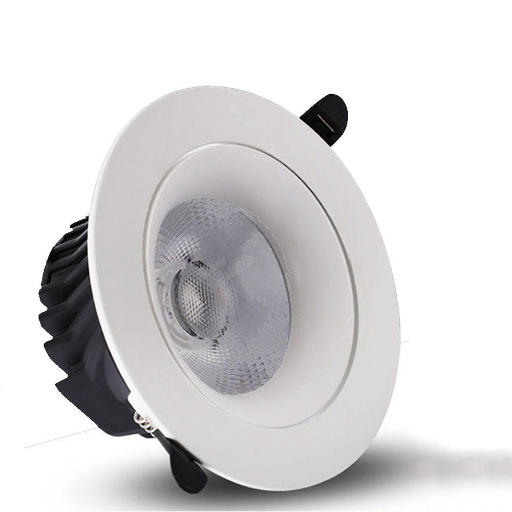 Recessed LED Downlight 5W 10W 15W 20W 30W Adjustable Spot LED Ceiling Down light 90-260V Dimmable LED Spotlight