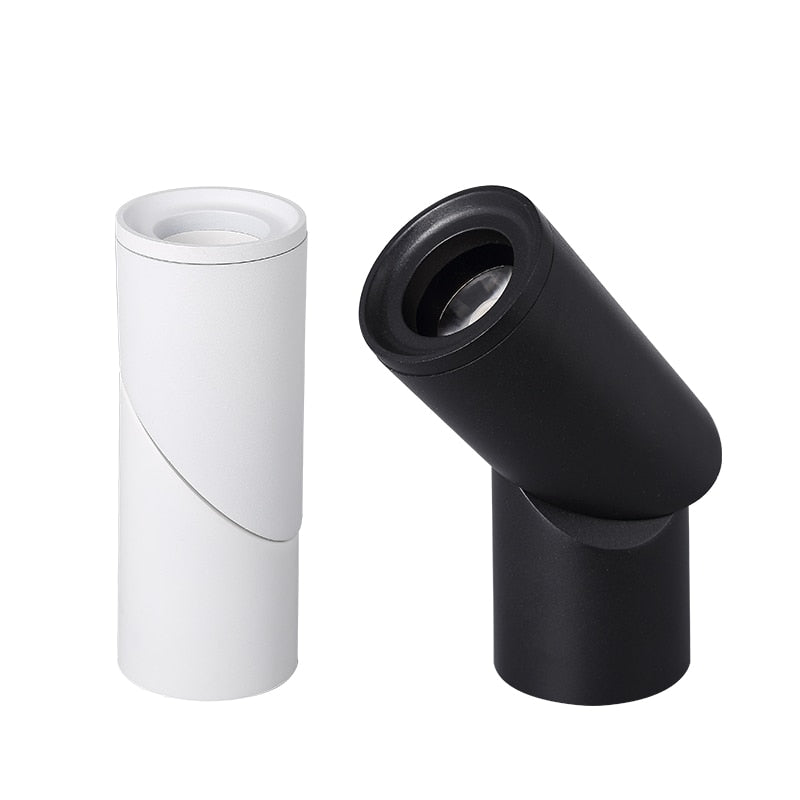 High quality Surface Mounted Rotating LED COB dimmable Downlights ac85-265V 10W 15W 20W LED Ceiling Lamp Spot Lights