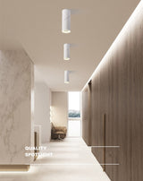 High quality Surface Mounted Rotating LED COB dimmable Downlights ac85-265V 10W 15W 20W LED Ceiling Lamp Spot Lights