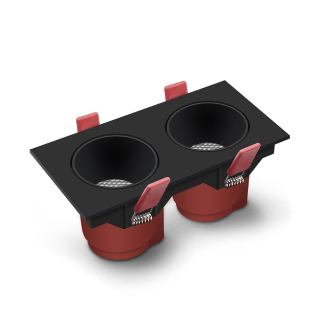 DBF 2021 New Honeycomb Nest LED Ceiling Spot Lights 14W 24W 30W Angle Adjustable Recessed Downlight for Living room Bedroom