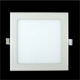 Led Panel Light 6W 6pcs/lot Round Square LED Spot light 9W 220V ceiling light Indoor Recessed Downlight 3W 4W for Home Hotel
