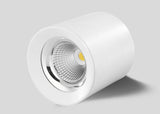 Round Dimmable COB LED Downlights 7W 9W 12W LED Ceiling Spot lights AC85~265V LED Ceiling Lamps Warm/Cold White Indoor Lighting
