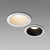 Anti Glare LED COB Recessed Downlight 7W 12W Spot Lights Natural White Warm White Background LED Ceiling Spot Light