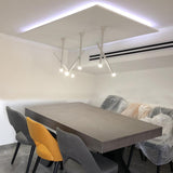 Modern Adjustable 5W Led Ceiling Spotlights Aluminum Surface Mounted Living Room Kitchen Ceiling Downlight Spotlight