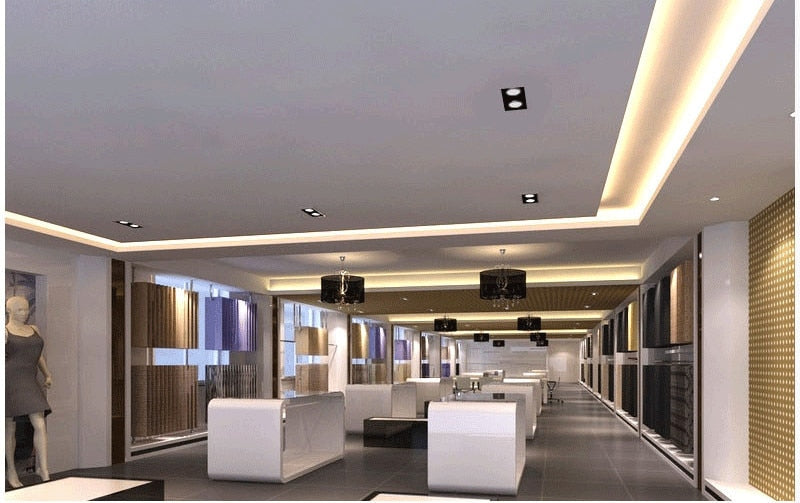 Bright Square Recessed LED Dimmable Square Downlight COB 7W 10W 14W 20W Black LED Spot light Ceiling Lamp AC 110V 220V