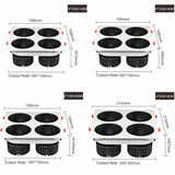 Anti Glare Ceiling Recessed LED COB Downlights Angle Adjustable 4 Heads 28W 48W 60W 80W Spot Light Home Indoor Bedroom 110V 220V