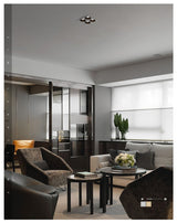 Anti Glare Ceiling Recessed LED COB Downlights Angle Adjustable 4 Heads 28W 48W 60W 80W Spot Light Home Indoor Bedroom 110V 220V