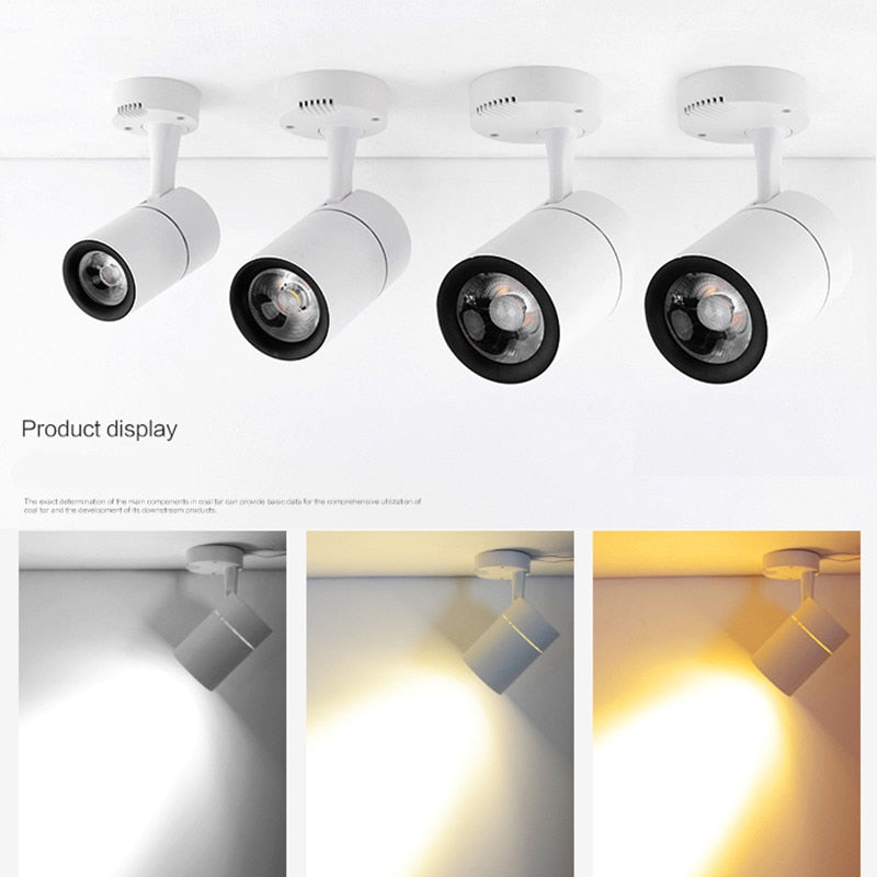 Led COB lamp LED Downlights 7W 12W 20W 30W Surface Mounted LED Ceiling Lamps Spot Light Rotation LED Lamp