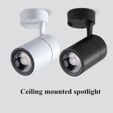 Led COB lamp LED Downlights 7W 12W 20W 30W Surface Mounted LED Ceiling Lamps Spot Light Rotation LED Lamp