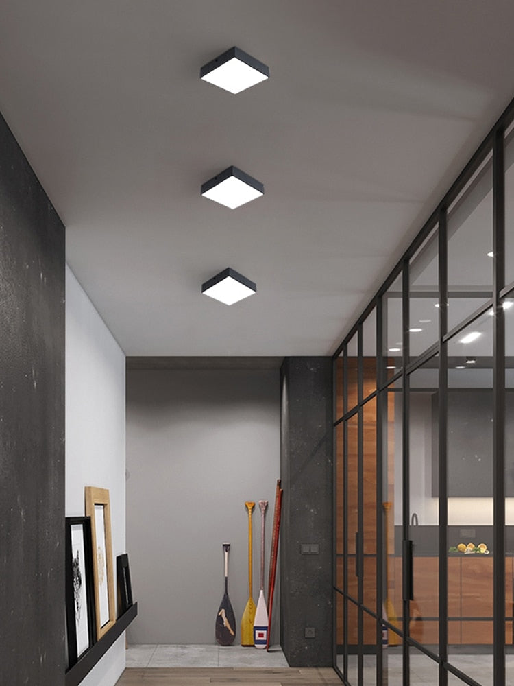 Aisle lights, corridor lights, ultra-thin no main lights, surface mounted downlights, concealed entrance lights, entrance lights