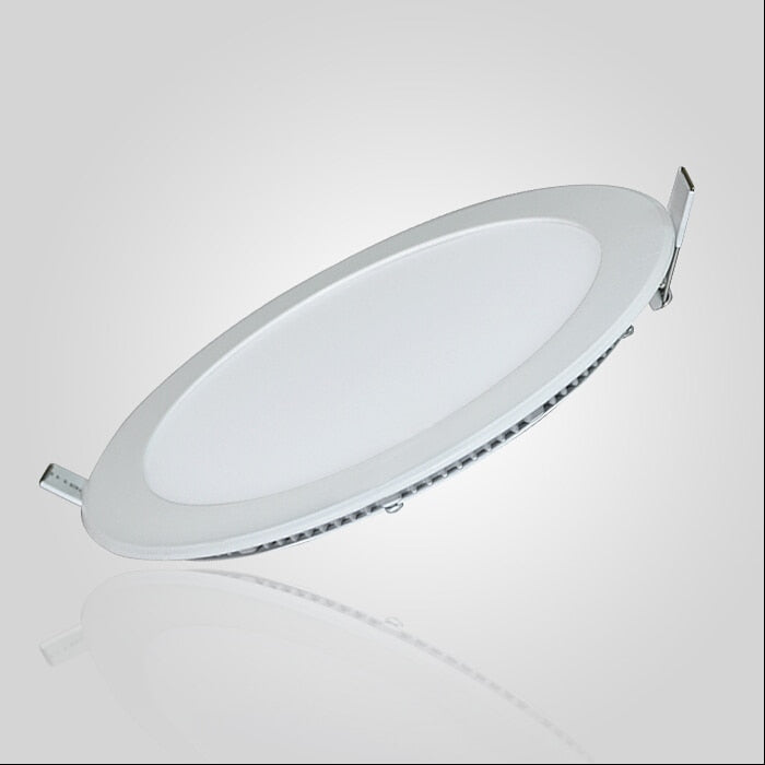Ultra-thin design 24W LED ceiling recessed grid downlight / round panel light 300mm LED Downlight