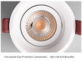 Simple Round Led Light Downlight Recessed Led Lighting 5W 7W 12W 15W Light Spot Anti-glare For Room Stores Office AC110V 220V