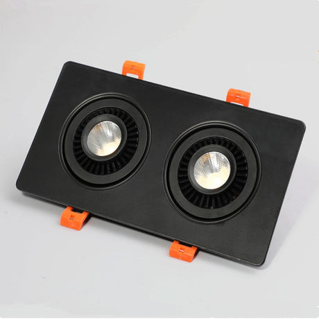 360 Angle Rotatable LED COB Recessed Downlight 10W 14W 20W 24W LED Ceiling Spot Light for Picture TV Background AC110V 220V