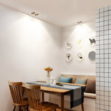 360 Angle Rotatable LED COB Recessed Downlight 10W 14W 20W 24W LED Ceiling Spot Light for Picture TV Background AC110V 220V