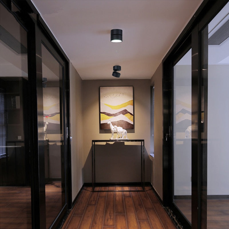 Dimmable Folding Rotating LED Downlights 7W 10W 15W 20W 30W COB LED Ceiling Spot Lights AC85~265V LED Ceiling Lamps Indoor Ligh