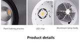 Surface Mounted Downlight 12W 15W 24W 36W 50W Dimmable cob downlight AC110/220V led ceiling light spot light with Driver