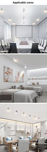 Dimmable LED Downlight 220V Adjustable Spotlight 12W 14W 18W 24W 110V Ceiling Lamp COB Warm white Natural white Indoor Lighting