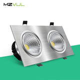 Dimmable LED Downlight 30W 24W Square Recessed Ceiling Lamp 7W 12W led spot lights Ceiling Fixtures Lighting Indoor Light Natural White