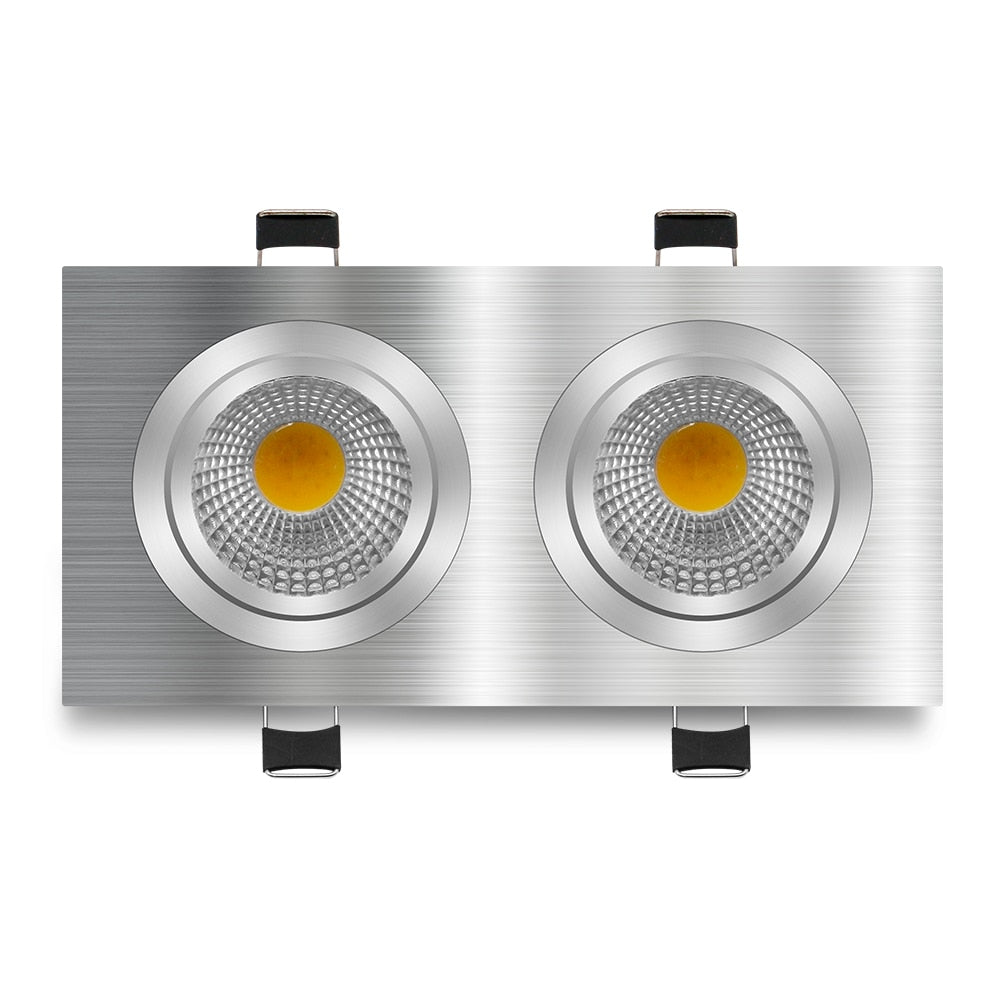 Dimmable LED Downlight 30W 24W Square Recessed Ceiling Lamp 7W 12W led spot lights Ceiling Fixtures Lighting Indoor Light Natural White