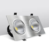 Dimmable LED Downlight 30W 24W Square Recessed Ceiling Lamp 7W 12W led spot lights Ceiling Fixtures Lighting Indoor Light Natural White