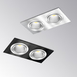 Dimmable LED Downlight 30W 24W Square Recessed Ceiling Lamp 7W 12W led spot lights Ceiling Fixtures Lighting Indoor Light Natural White