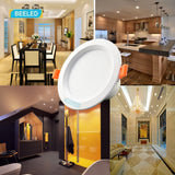 led downlight 6 pack 3W 5W 7W 9W 12W 15W LED downlights Recessed LED Ceiling light Spot Light Lamp white LED Bulb lamp  smd 5733