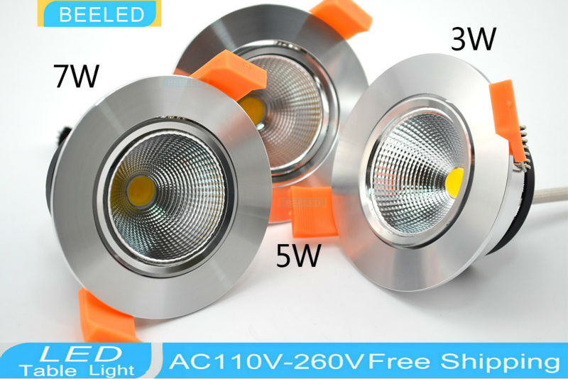 led downlight 6 pack 3W 5W 7W 9W 12W 15W LED downlights Recessed LED Ceiling light Spot Light Lamp white LED Bulb lamp  smd 5733