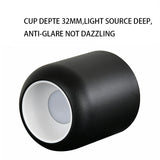 Saiyo Led Downlight Surface Mounted Lamp 110V 220V Ceiling lamp 8W Aluminum Down Light Bedroom Kitchen Indoor Lighting