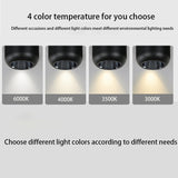 Saiyo Led Downlight Surface Mounted Lamp 110V 220V Ceiling lamp 8W Aluminum Down Light Bedroom Kitchen Indoor Lighting