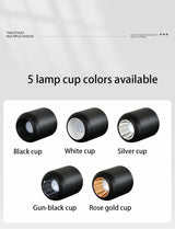 Saiyo Led Downlight Surface Mounted Lamp 110V 220V Ceiling lamp 8W Aluminum Down Light Bedroom Kitchen Indoor Lighting