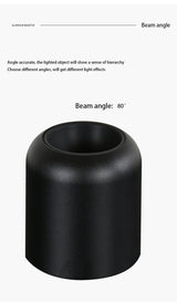 Saiyo Led Downlight Surface Mounted Lamp 110V 220V Ceiling lamp 8W Aluminum Down Light Bedroom Kitchen Indoor Lighting