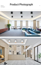 Saiyo Led Downlight Surface Mounted Lamp 110V 220V Ceiling lamp 8W Aluminum Down Light Bedroom Kitchen Indoor Lighting