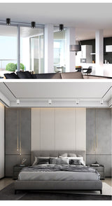 Saiyo Led Downlight Surface Mounted Lamp 110V 220V Ceiling lamp 8W Aluminum Down Light Bedroom Kitchen Indoor Lighting