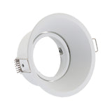 Anti-Glare Round/Square MR16/GU10 Housing Led Spot Light Bulb Holder Recessed Light Fixtures Downlight Frame
