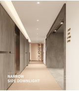 Recessed Round LED Dimmable Anti-Glare Downlight 5W/7W/9W/12W/15W Ceiling light AC85~265V Background Lamp Indoor Lighting