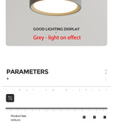 Led Surface Mounted Ceiling Downlight Aluminum 5W 9W 12W Spot Light for Foyer Living Room AC 90-260V Indoor Lighting