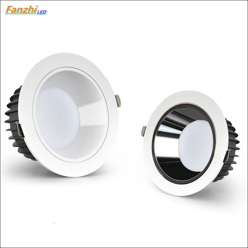 Downlight led ceiling light embedded anti-glare spotlight led villa luxury high-end club cob project spotlight