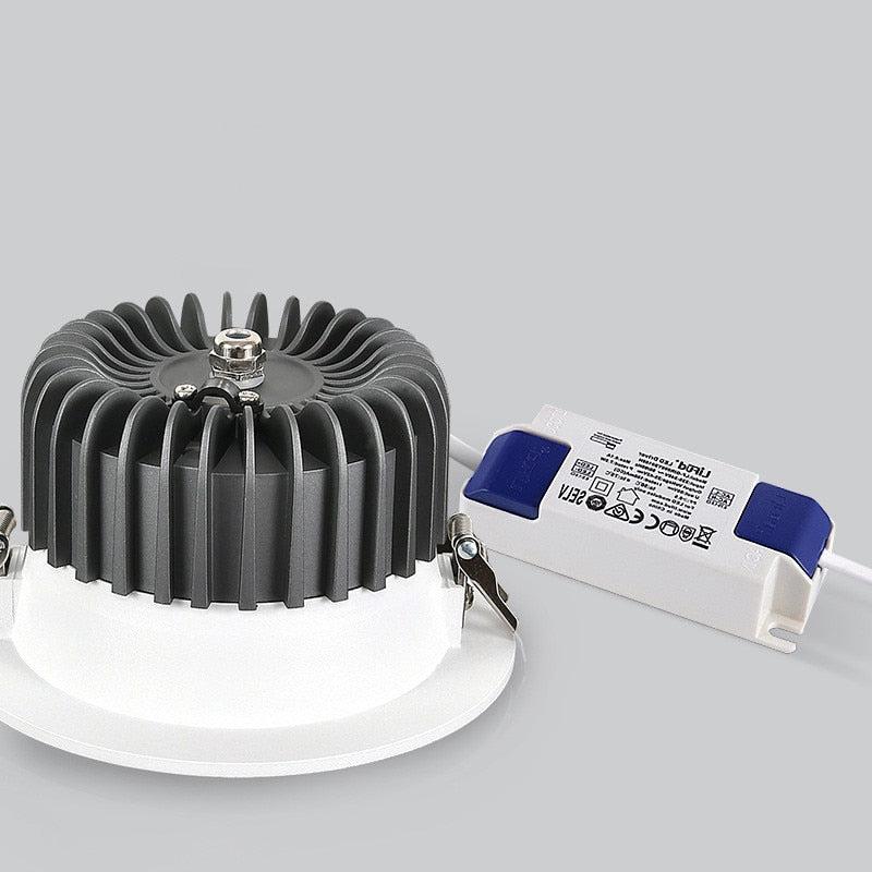 Downlight led ceiling light embedded anti-glare spotlight led villa luxury high-end club cob project spotlight