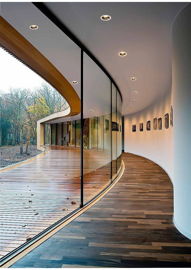 Downlight led ceiling light embedded anti-glare spotlight led villa luxury high-end club cob project spotlight