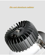 Downlight led ceiling light embedded anti-glare spotlight led villa luxury high-end club cob project spotlight