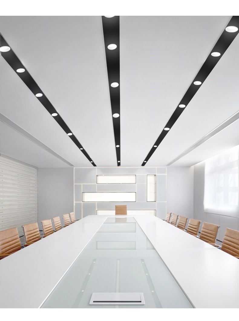 Saiyo Led Downlight 220v Ceiling Light 5W 7W 9W 12W Recessed Down light Round Led Panel Light 15W 18W Spotlight Indoor Lighting