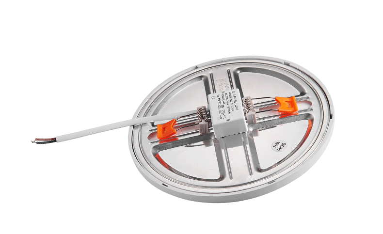 Ultra-Thin Square LED Panel Light 6W 8W 15W 20W Aluminum Round Ceiling Recessed Downlight Open Hole Adjustable AC85-265V 220V